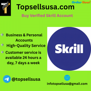 Buy Verified Skrill Accounts